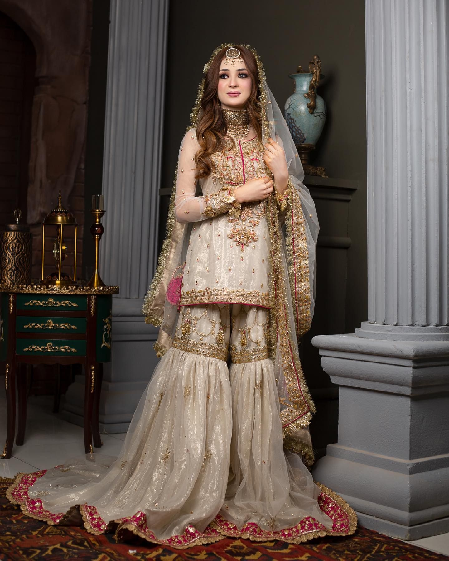 Dulha dress in clearance winter